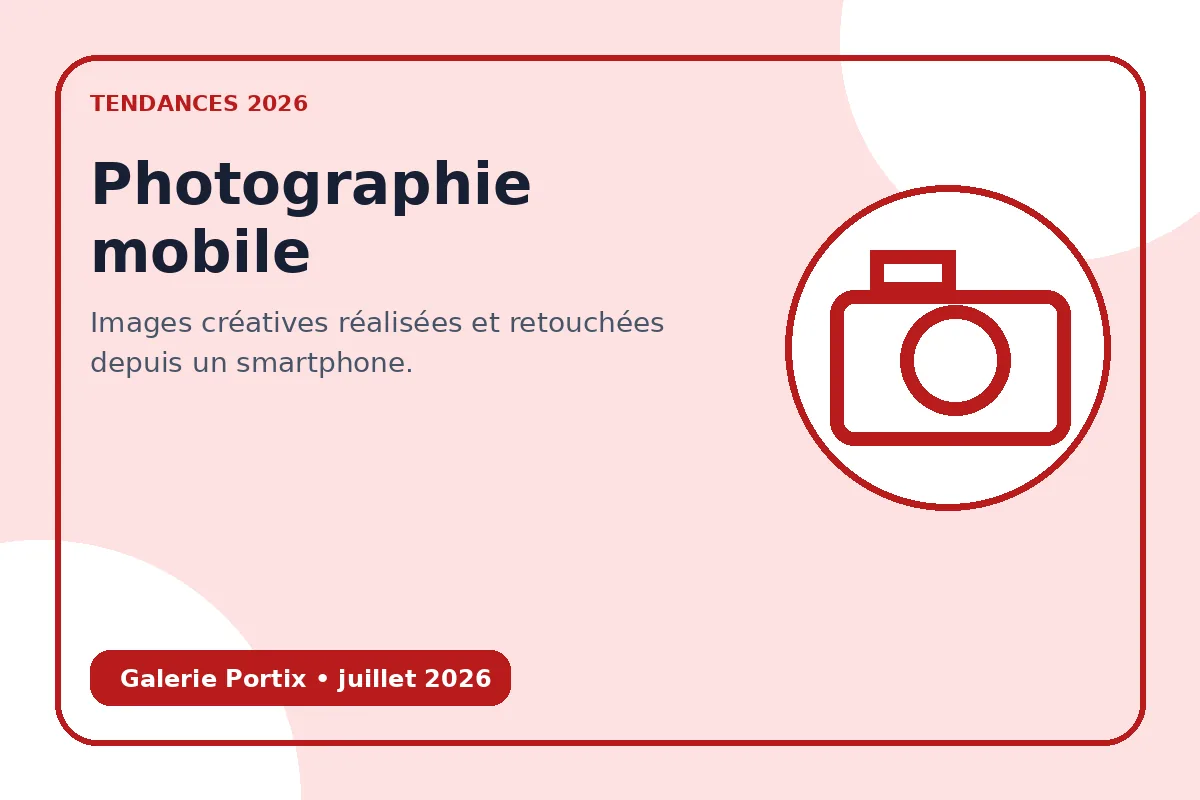 Images créatives réalisées et retouchées depuis un smartphone.